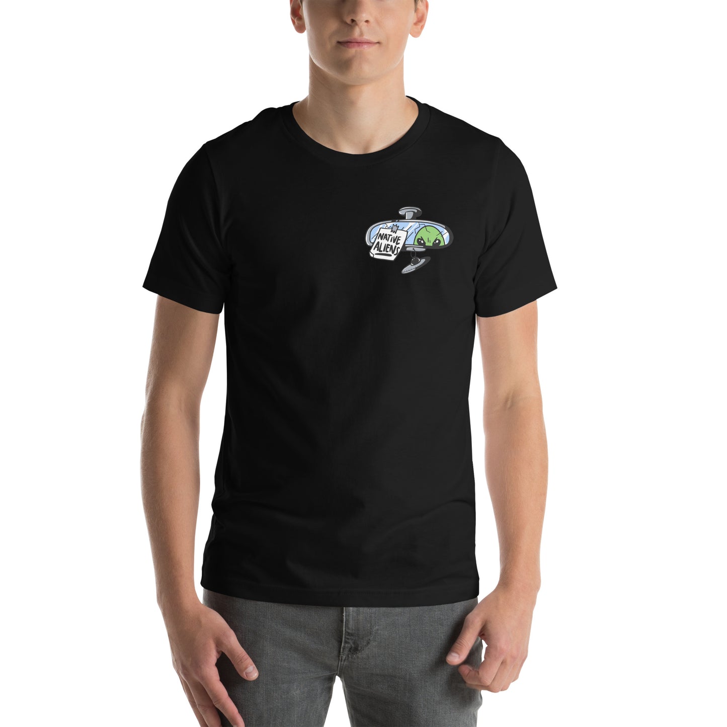 Native Aliens Reflection, Unisex Tee